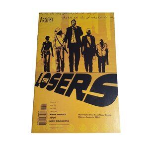 Vertigo Losers  Comic Book Issue 13 Aug 2004 Collector Bagged Boarded Diggle
